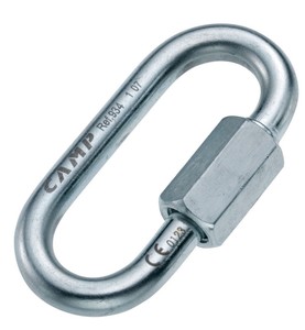 Карабин OVAL QUIСK LINK 8 мм zinc plated (CAMP)