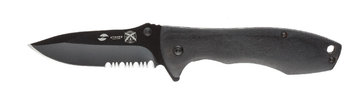 Нож STINGER 80 мм, черный