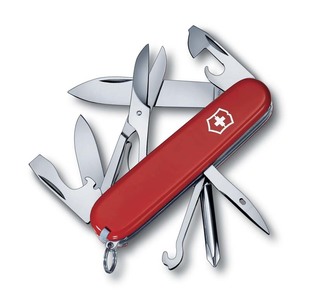 Нож Victorinox SUPER TINKER 91 мм (14 функций) красный