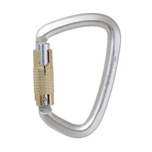 Карабин стальной ЛЮКС с муфтой байонет keylock