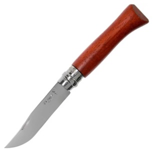 Нож OPINEL №8 Stainless (рукоять дерево падук)