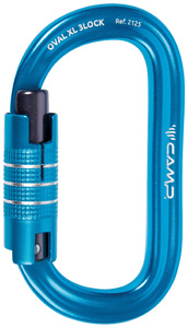 Карабин OVAL XL 3LOCK Blue